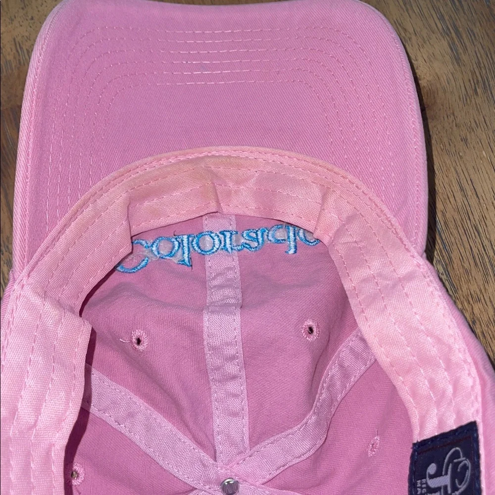 Pink Colorado‎ Baseball Cap with Blue Embroidery